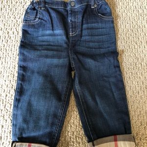 Burberry toddler jeans
